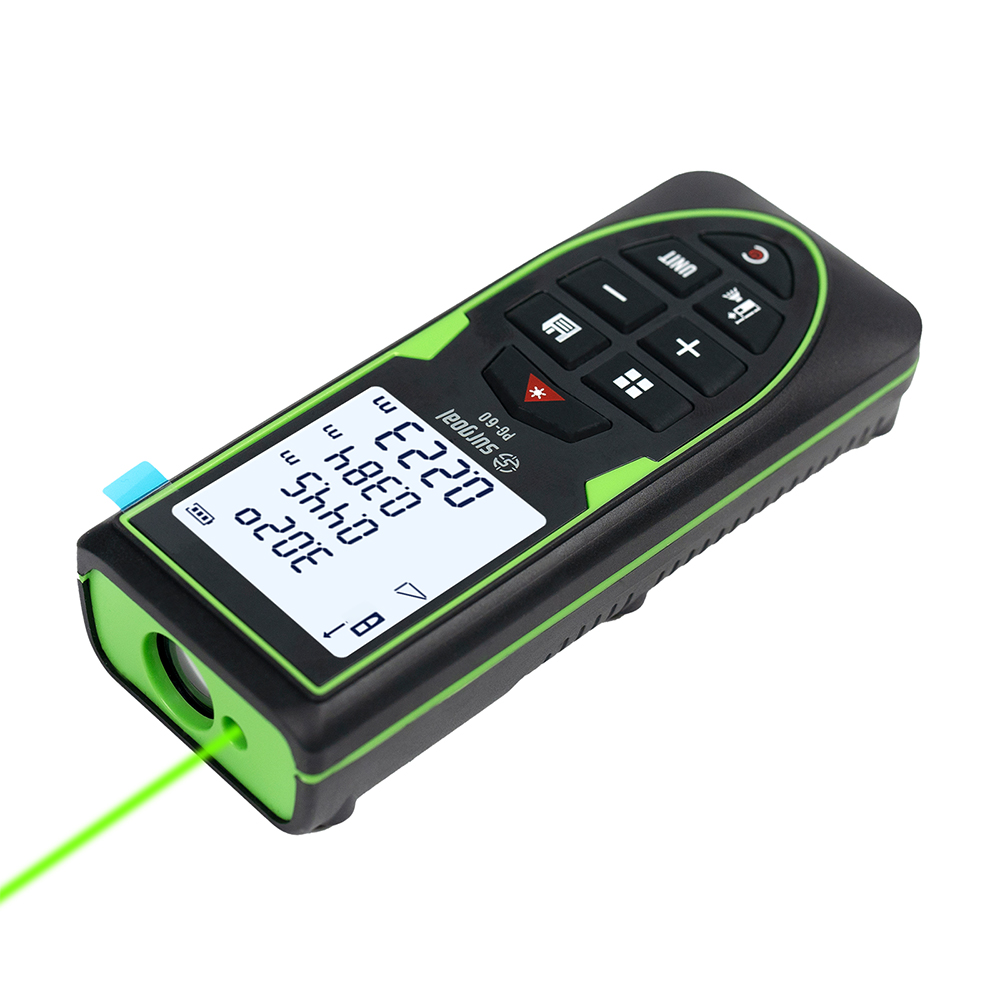 Industrial Laser Rangefinder - Green Laser Distance Meter 120m Rangefinder
