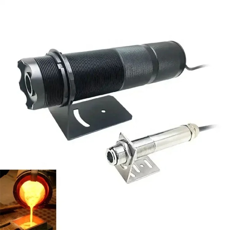 Industrial Laser Temperature Sensor - Kiln Thermometer Heat Temp 24V Digital