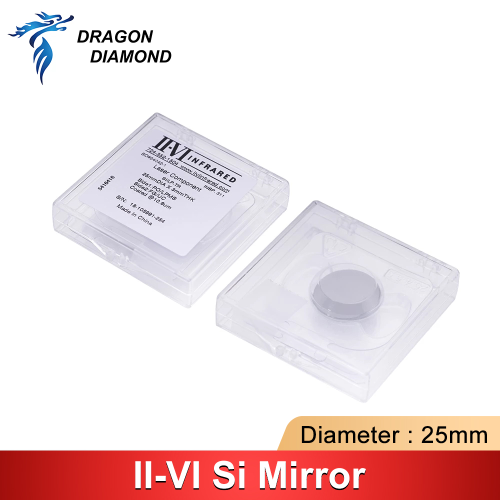 II-VI INFRARED Si Laser Reflec - огляд і ціна Co2 Laser Mirror