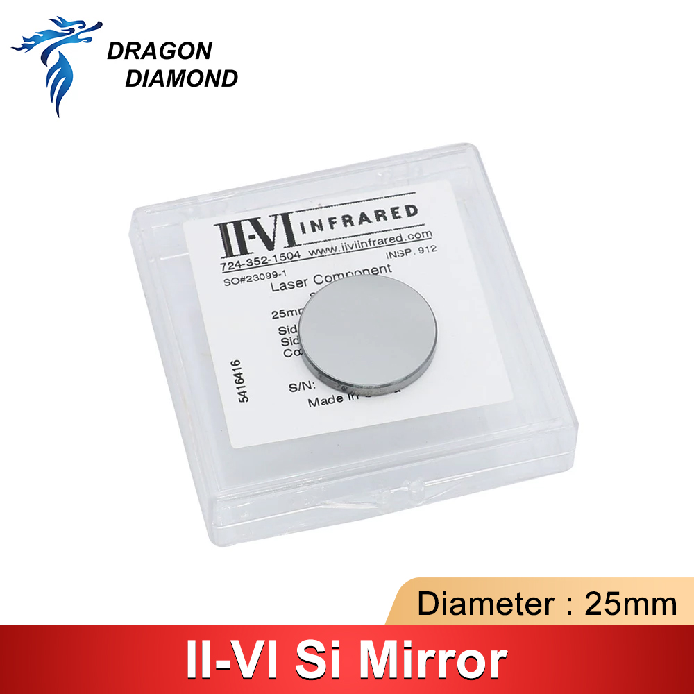 II-VI INFRARED Si Laser Reflec - огляд і ціна Co2 Laser Mirror
