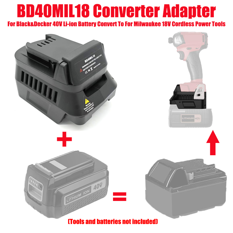For Black&Decker 40V Batteries - огляд і ціна Black+Decker Tool Cordless