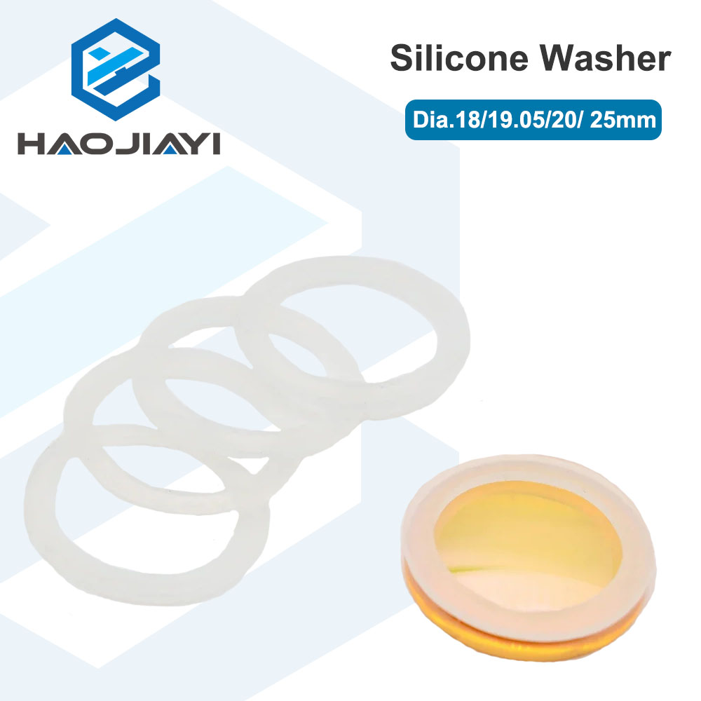 HAOJIAYI 5PCS Silicone Washer  - огляд і ціна Co2 Laser Mirror
