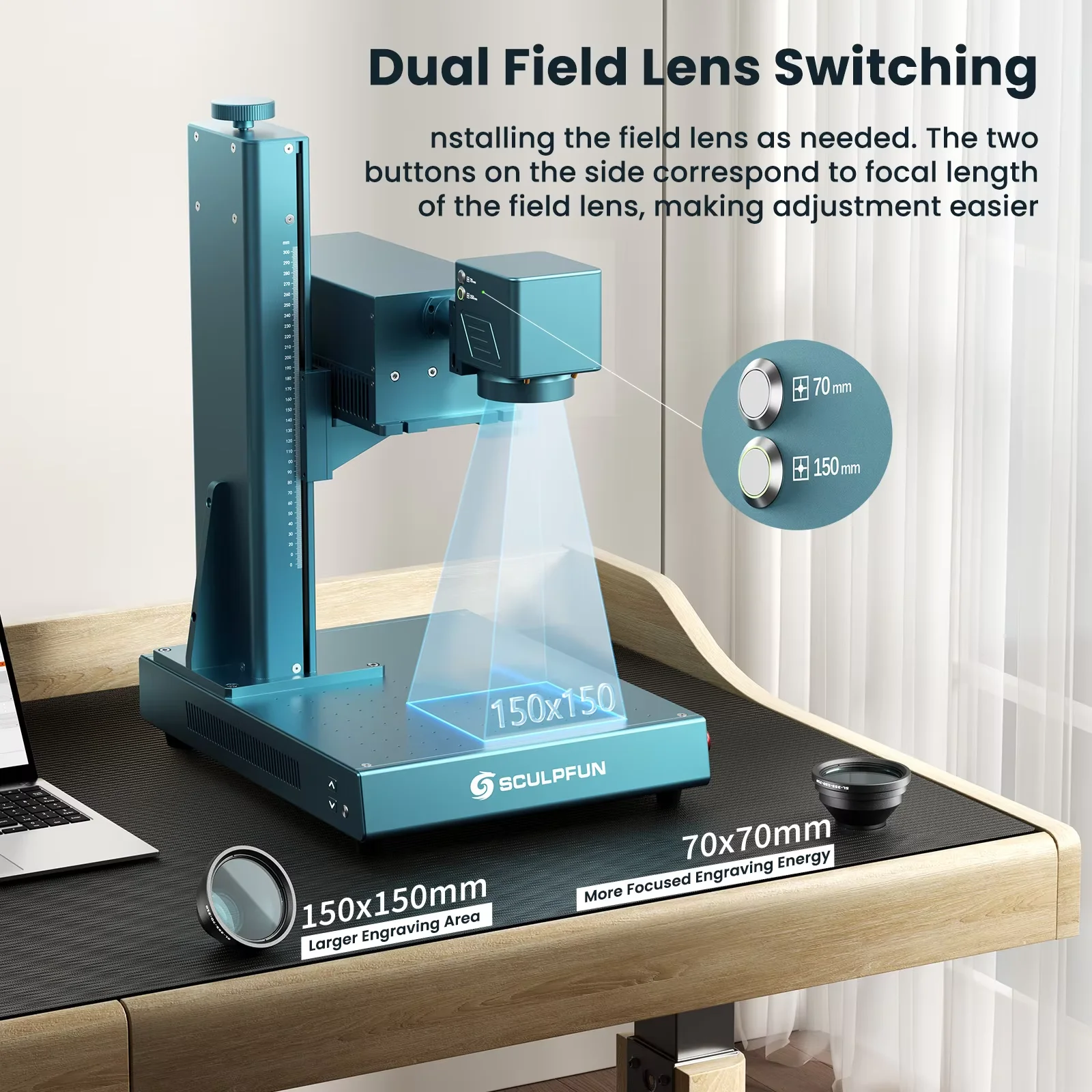 SCULPFUN V5 UV Laser Engraver  - огляд і ціна Industrial Laser Engraving Machine For Metal