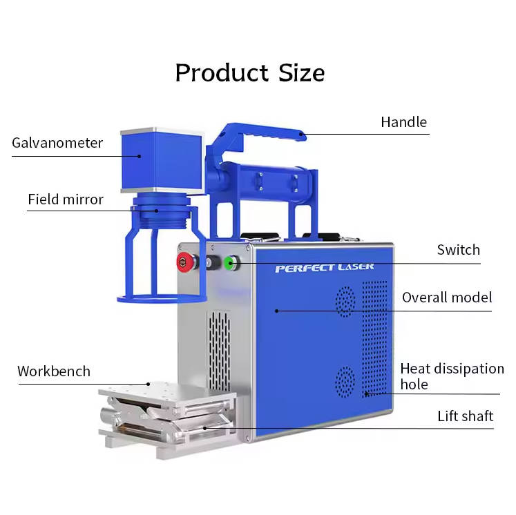 20W/30W/50W S4 Fiber Laser Mar - огляд і ціна Industrial Laser Engraving Machine For Metal
