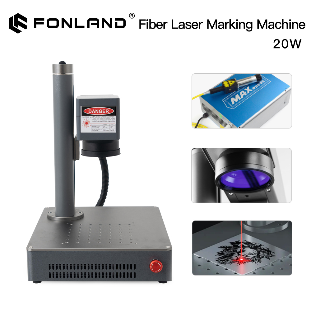 Fonland S4 Metal Fiber Laser M - огляд і ціна Industrial Laser Engraving Machine For Metal