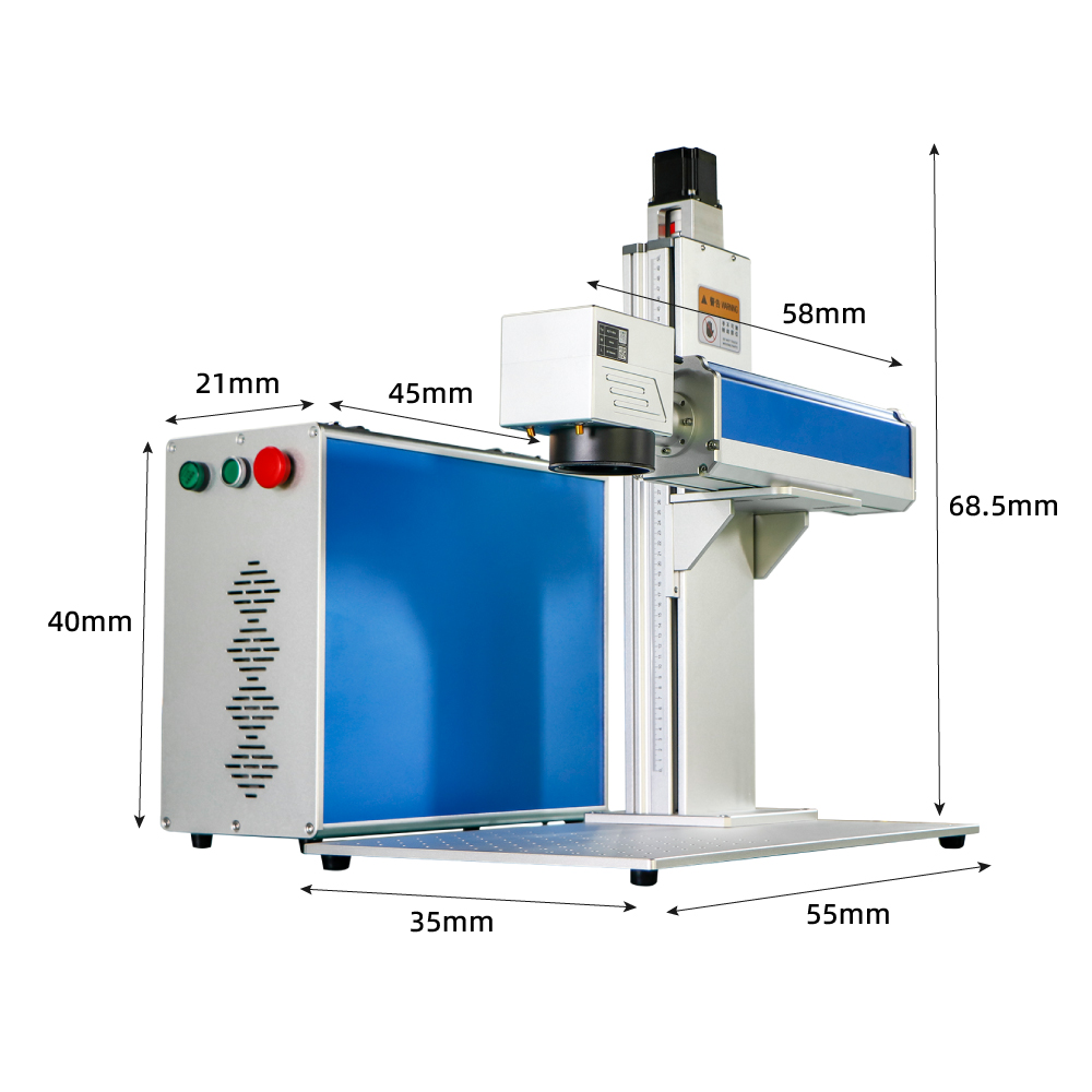 MAX 2.5D Relief Deep Engraving - огляд і ціна Industrial Laser Engraving Machine For Metal