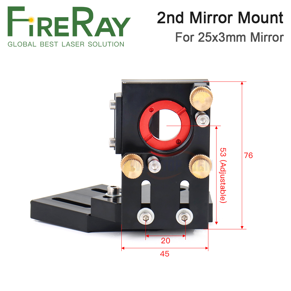 FireRay CO2 Laser Mount Reflec - огляд і ціна Co2 Laser Mirror