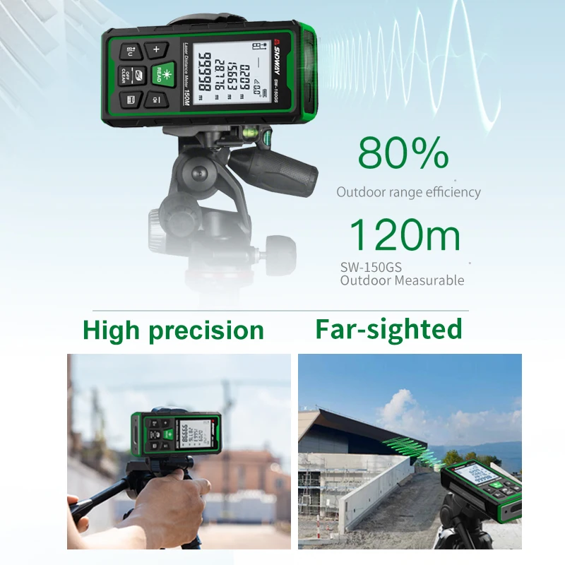 Green Laser Distance Meter Dig - огляд і ціна Industrial Laser Rangefinder