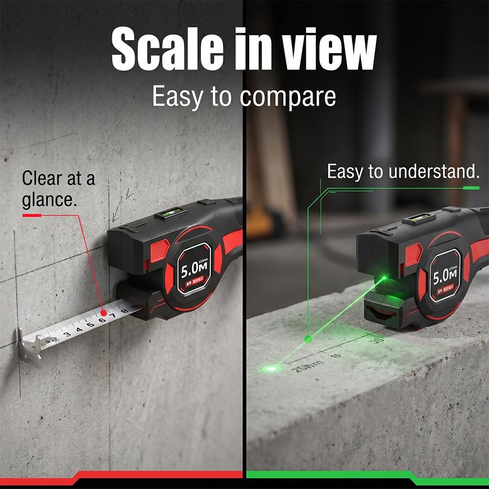 2 in 1 Laser Distance Meter St - огляд і ціна Industrial Laser Rangefinder
