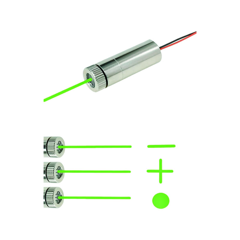 520nm 5mW Green Point Line Cro - огляд і ціна Industrial Laser Line Generator