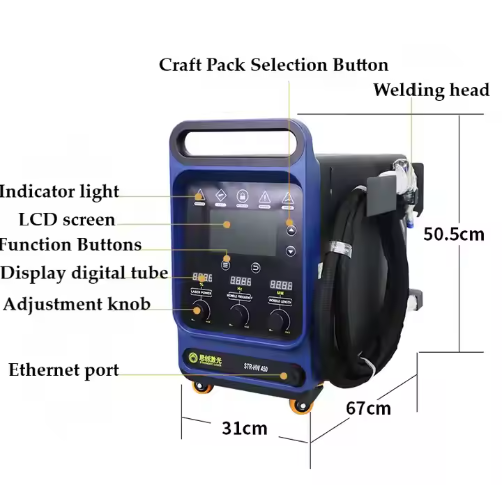 900W Industrial Handheld Laser - огляд і ціна Industrial Laser Welder