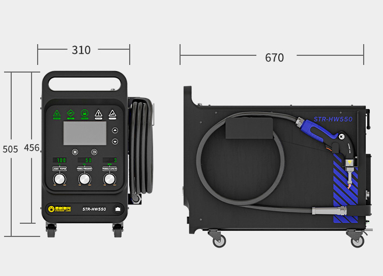 900W Industrial Handheld Laser - огляд і ціна Industrial Laser Welder