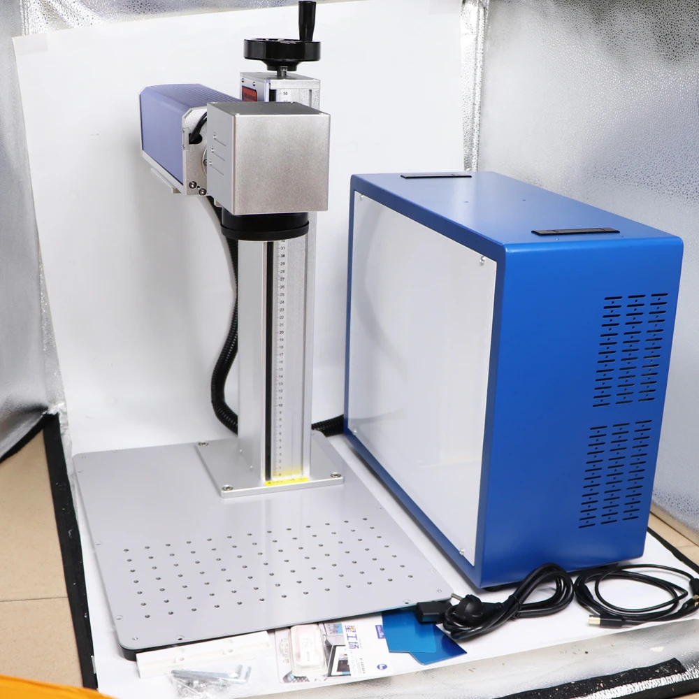 20W 30W 50W MAX Fiber Laser Ma - огляд і ціна Industrial Laser Engraving Machine For Metal