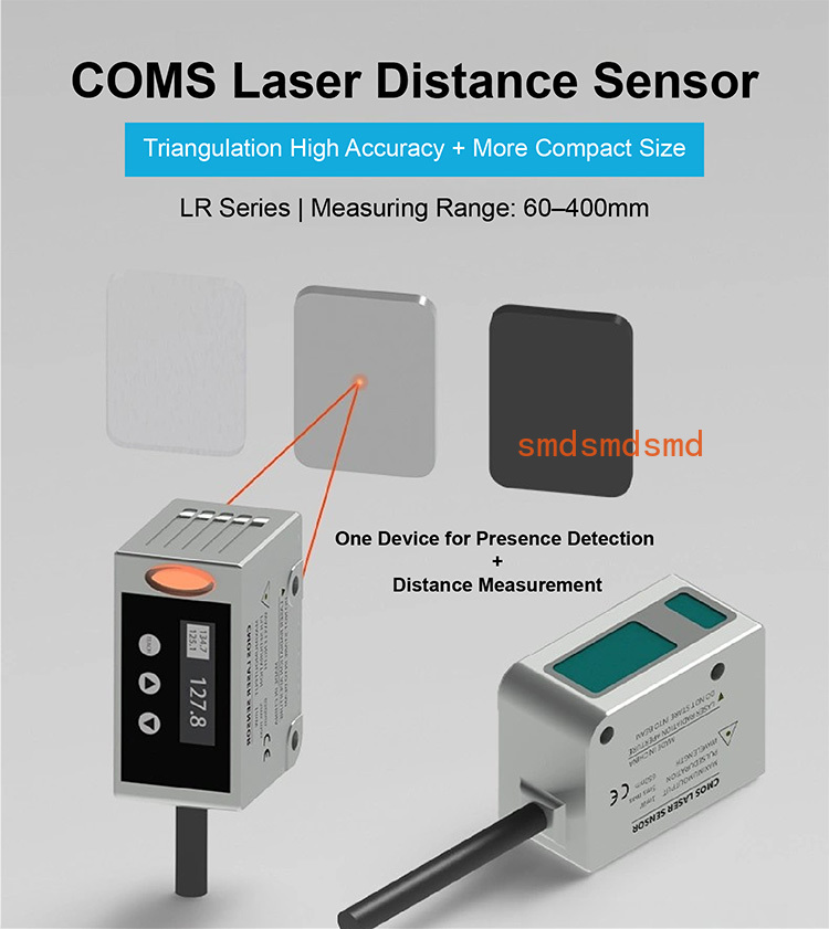 LR400 Laser Displacement Senso - огляд і ціна Industrial Laser Displacement Sensor