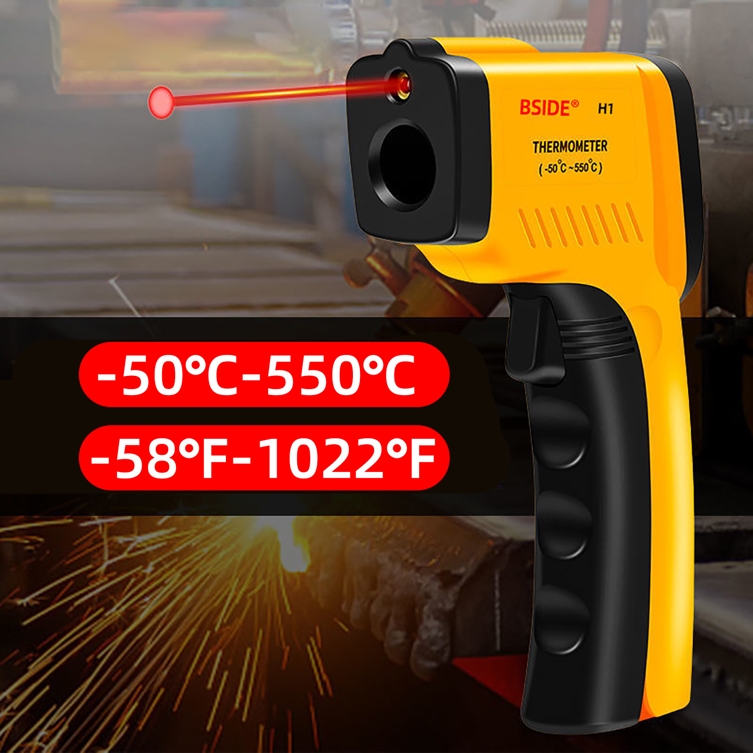 Digital Infrared Thermometer - - огляд і ціна Industrial Laser Blaster