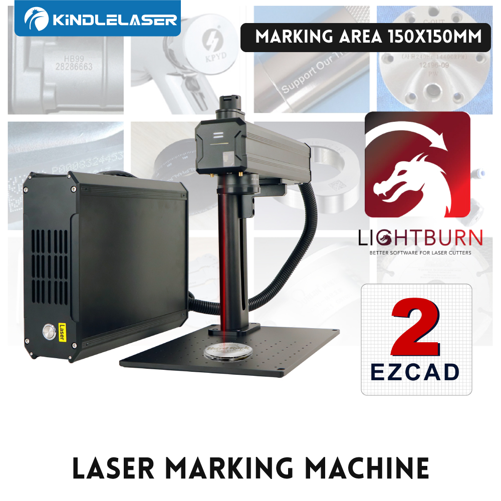 Kindlelaser S5 20W 30W Fiber L - огляд і ціна Industrial Laser Engraving Machine For Metal