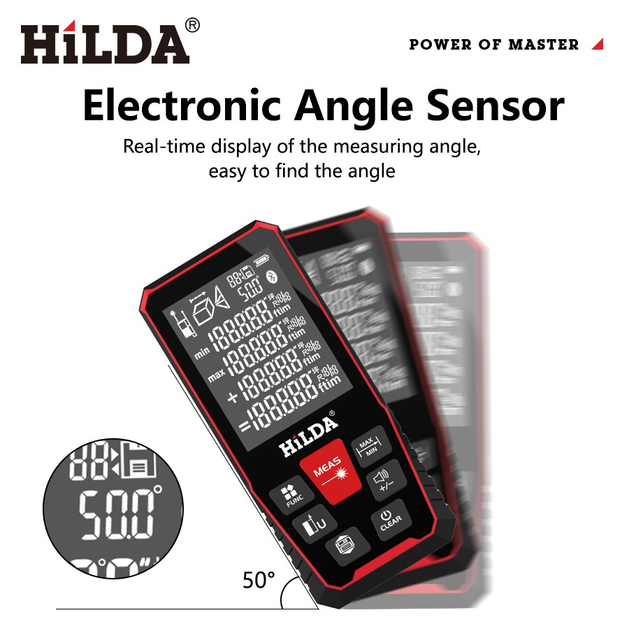 HILDA Laser Rangefinder 40/100 - огляд і ціна Industrial Laser Rangefinder