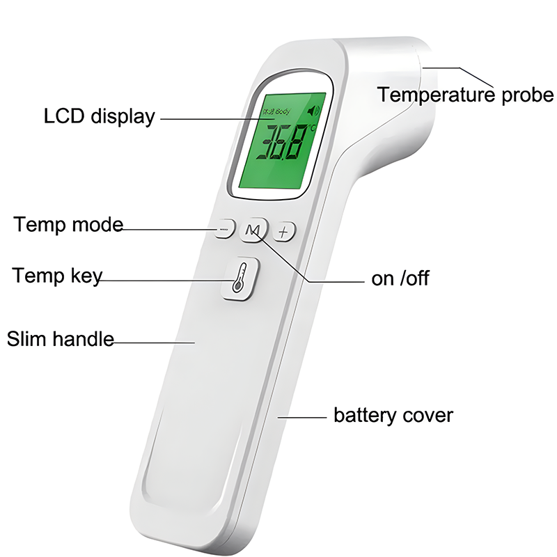Oximeter Infrared Fever Thermo - огляд і ціна Industrial Laser Temperature Sensor