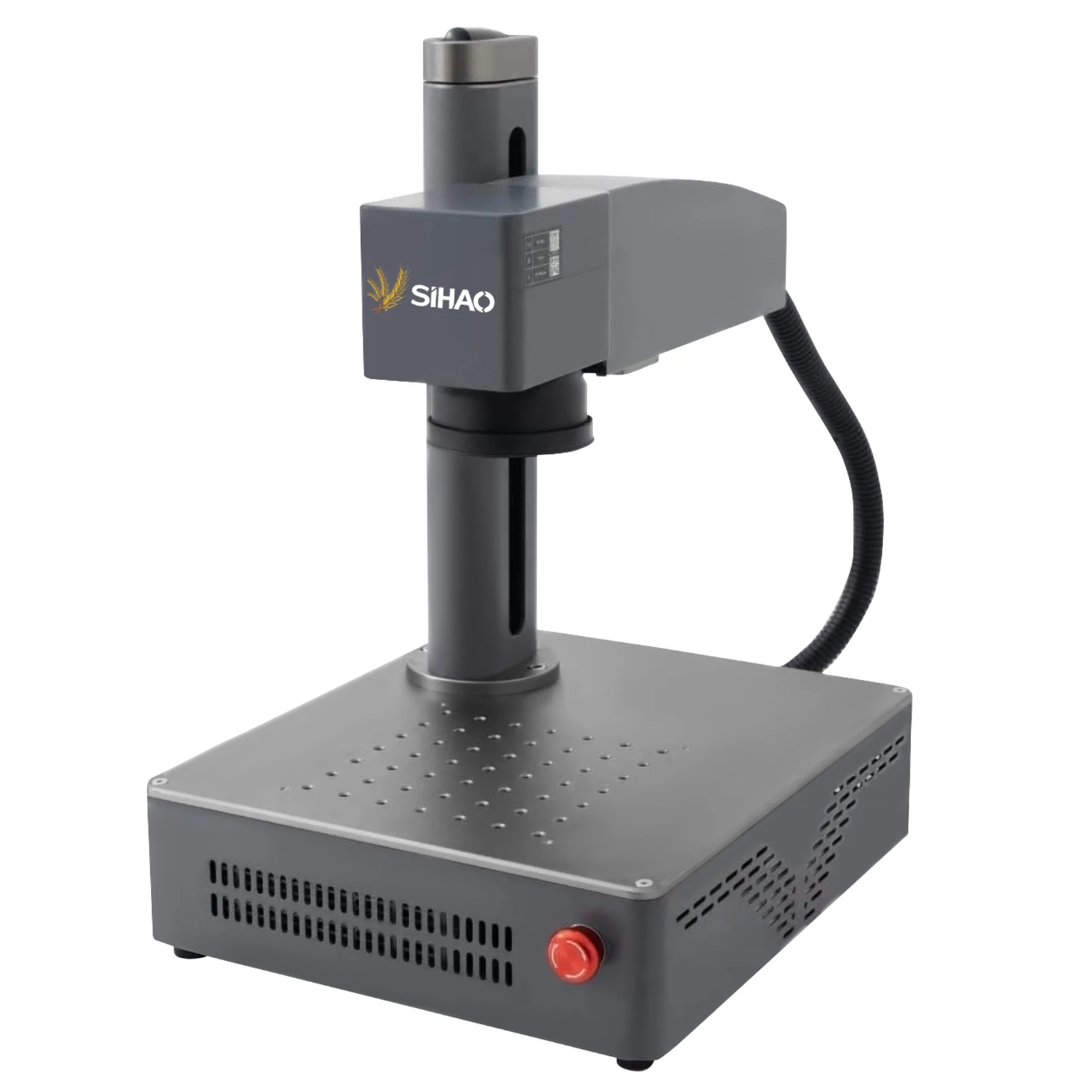 SIHAO Fiber Laser Marking Mach - огляд і ціна Industrial Laser Engraving Machine For Metal