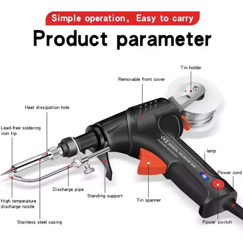 Multi-Function Soldering Iron  - огляд і ціна Industrial Laser Solder Iron